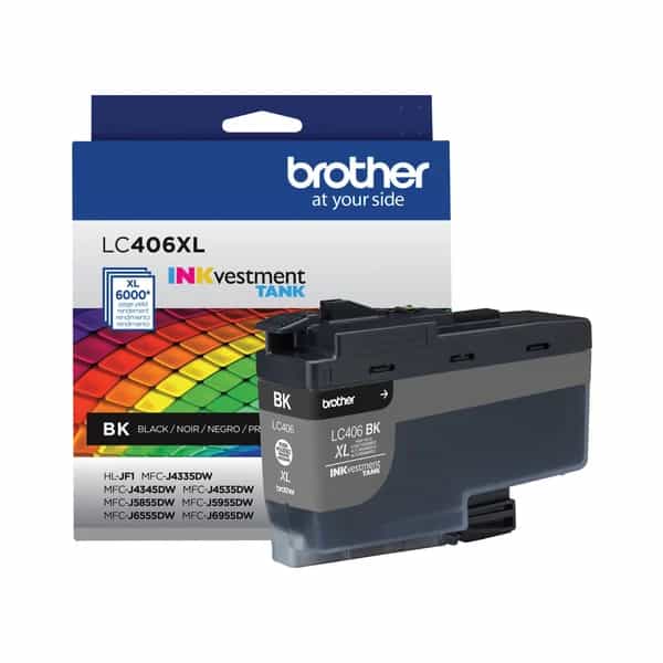 Cartucho de tinta Brother LC-406XL Negro 6.000 páginas LC406XLBKS