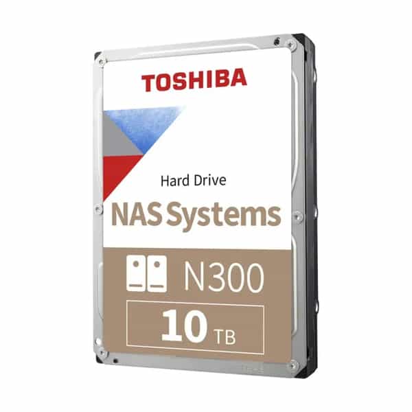 Disco duro 10TB NAS Toshiba N300 PRO 512MB CMR 7200