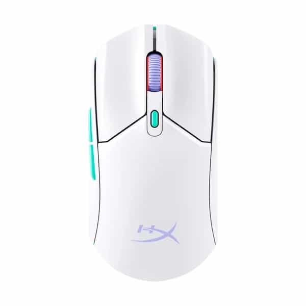 Mouse gamer inalámbrico HyperX Pulsefire Haste 2 Core Blanco 8R2E7AA