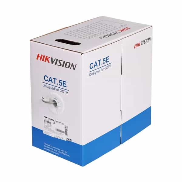 Cable UTP CAT5E Hikvision interior CMX 305m DS-1LN5E-E/E