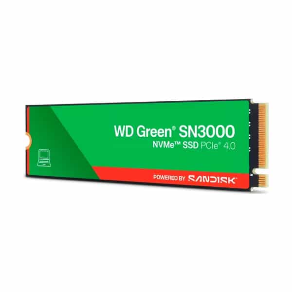 Disco solido SSD SanDisk WD Green SN300 NVMe 1TB PCIe Gen4 M.2