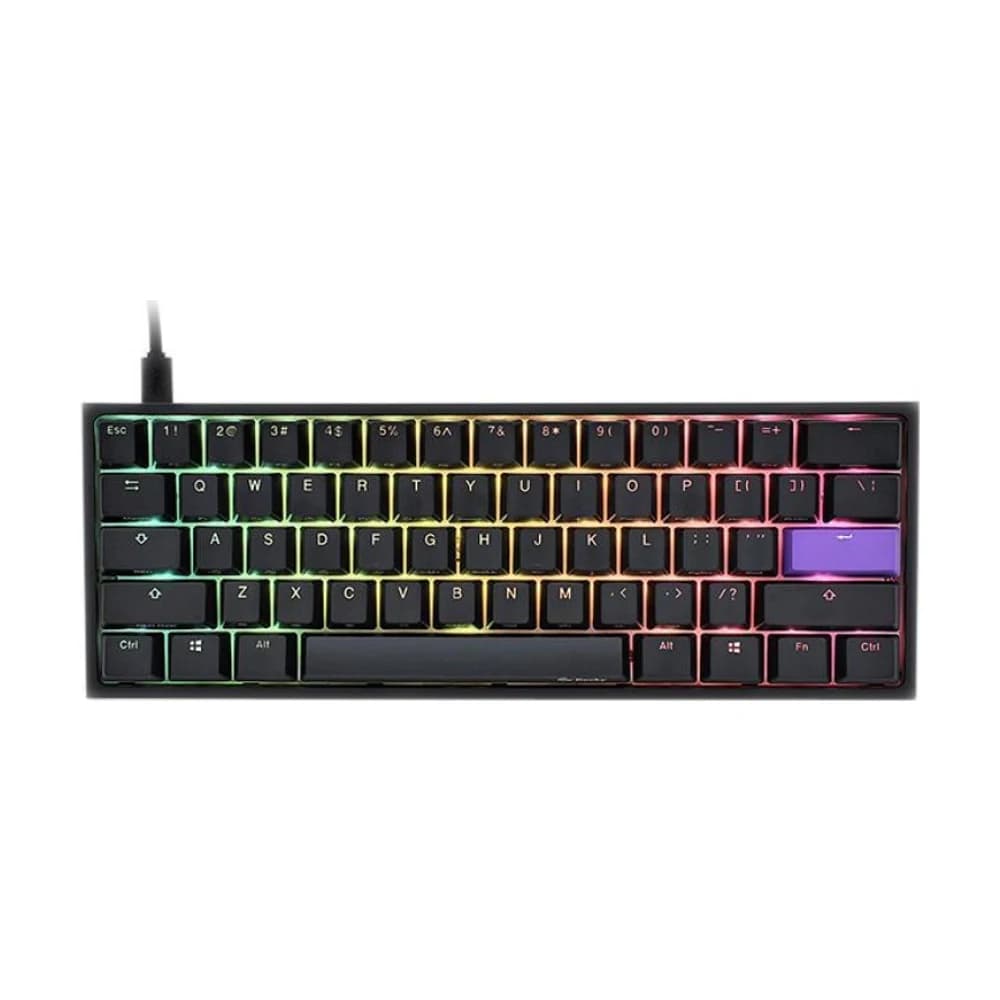 Teclado gamer Ducky One 2 Mini RGB DKON2061ST-CUSPDAZT1