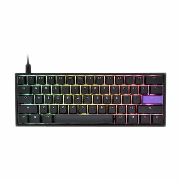 Teclado gamer Ducky One 2 Mini RGB DKON2061ST-CUSPDAZT1