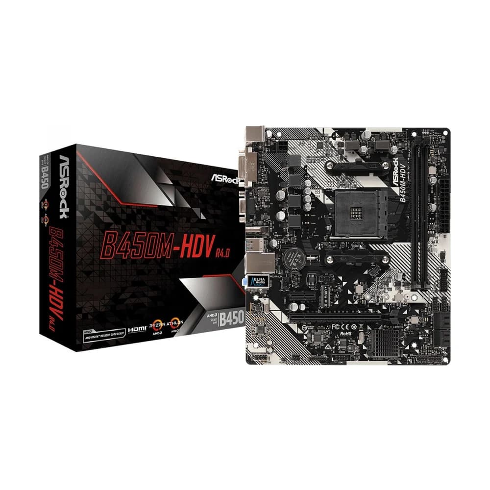 Mother Asrock (AM4) B450M-HDV R4.0
