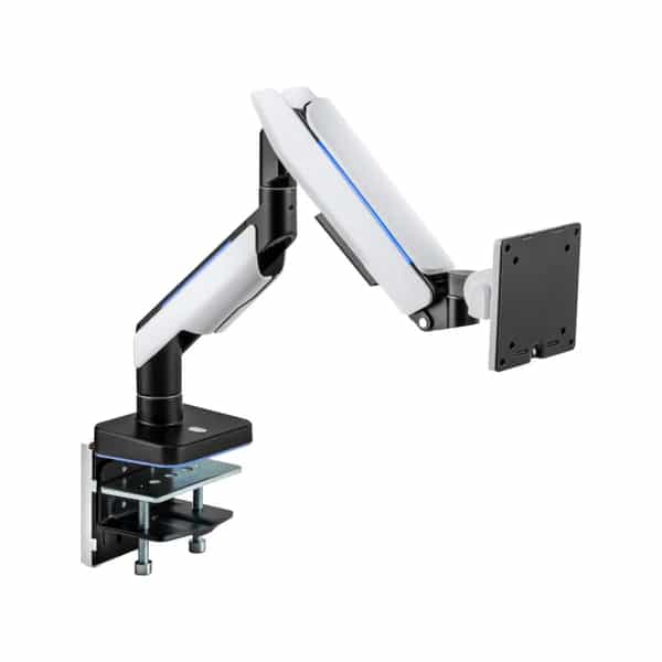 Soporte de escritorio Intelaid RGB de alta resistencia 17" a 49" hasta 20 kg IT-DBGR