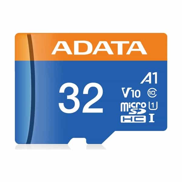 Tarjeta de Memoria ADATA Premier microSDHC 32GB UHS-I U1 A1 V10 100MB/s con adaptador
