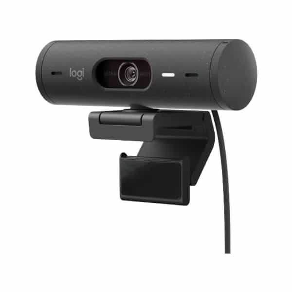 Cámara web Logitech Brio 500 Full HD 1080p RightLight 4 HDR negra 960-001412