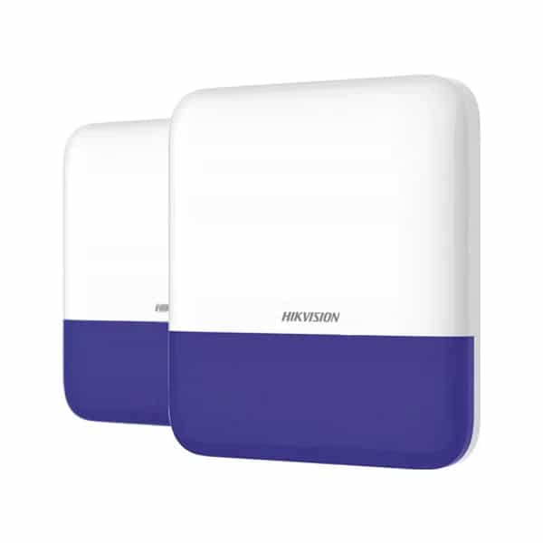 Sirena inalámbrica exterior Hikvision AX PRO DS-PS1-E-WB (O-STD)