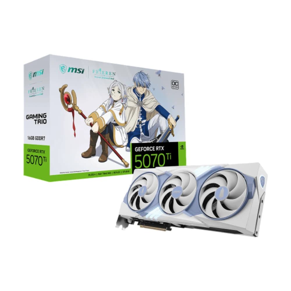 Placa de video MSI GeForce RTX 5070 Ti 16G FRIEREN EDITION OC