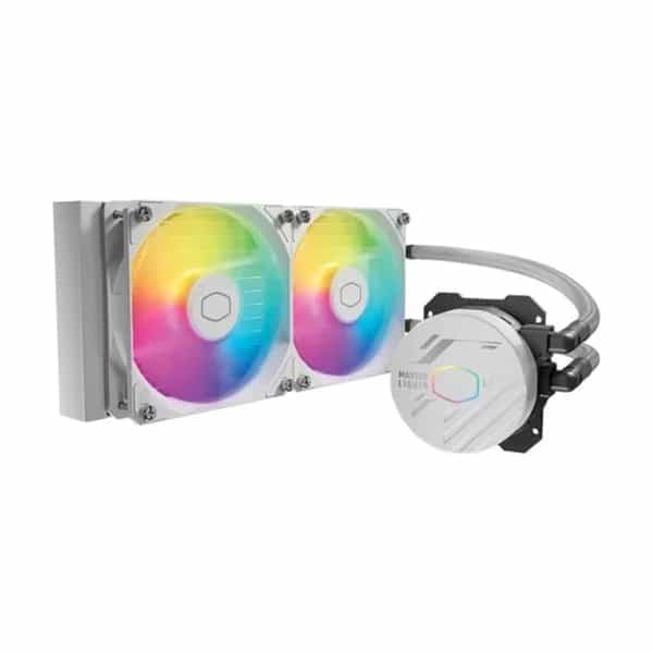 Water cooler CPU Cooler Master MasterLiquid 240 Core II ARGB PWM White MLW-D24M-A18PA-RW