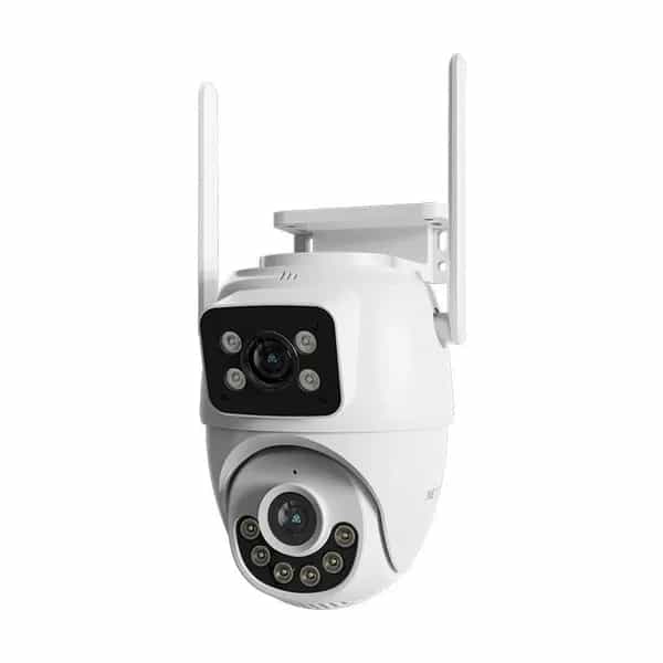 Cámara PTZ Wi-Fi doble lente exterior Nexxt Home NHC-OP30DL 6 MP