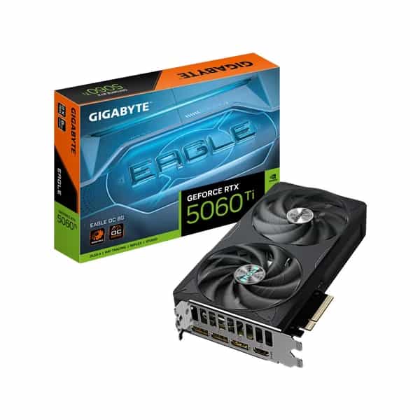 Placa de video Gigabyte RTX 5060 Ti Eagle OC 8GB GV-N506TEAGLE OC-8GD