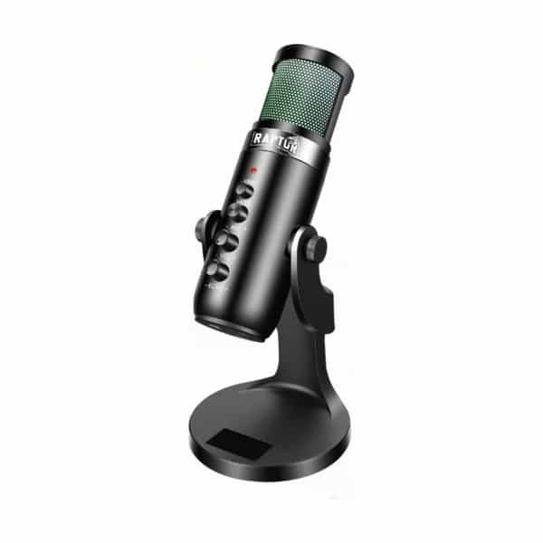 Micrófono Raptor Vox PRO RGB USB para Streaming