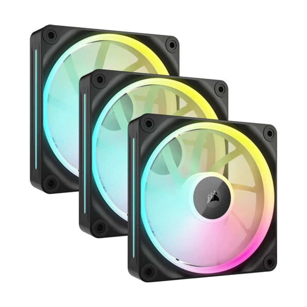 Fan Cooler Corsair iCUE LINK LX120 RGB 120mm Black Pack x3