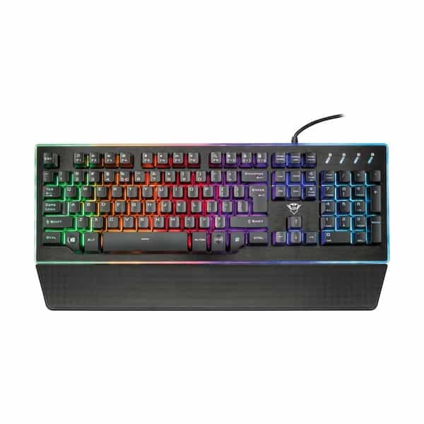 Teclado Gamer Trust Thura Semi ES GXT 860