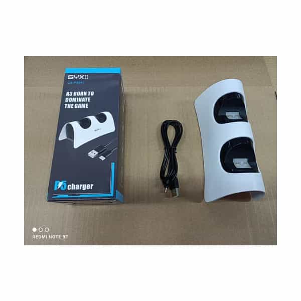 Cargador para joystick PS5 Syx Type-C CX-PS541
