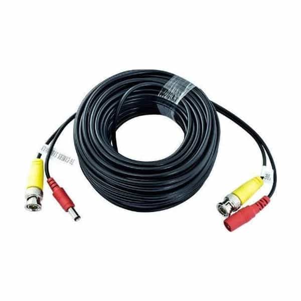 Cable prearmado de video BNC y alimentación para CCTV dLux PMC-DP20 20 metros