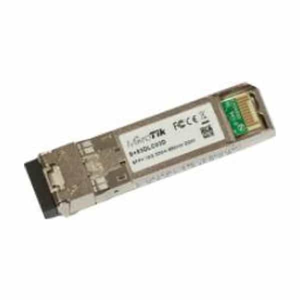 Módulo SFP+ MikroTik S+85DLC03D 10G multimodo 850nm 300 metros conector LC UPC