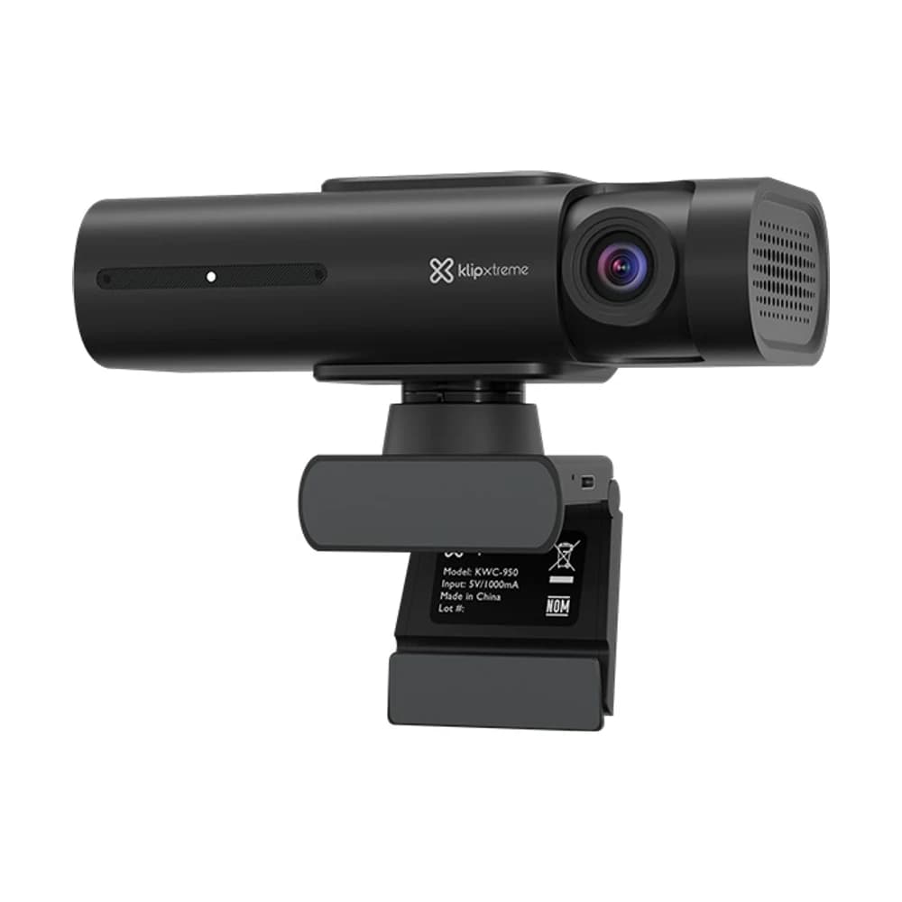 Webcam Klip Xtreme para conferencia PTZ 4K con IA KWC-950