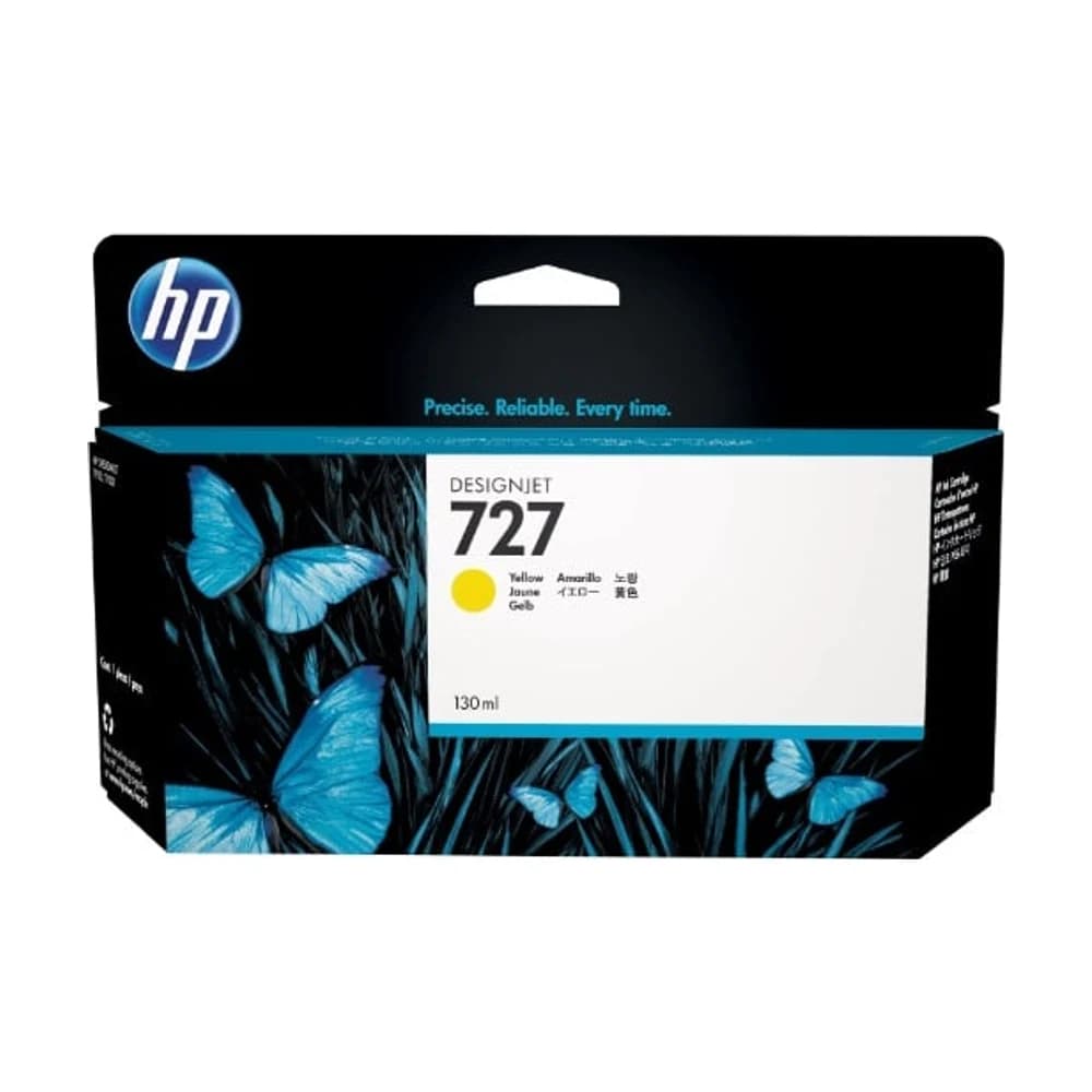 Cartucho de tinta HP 727 Amarillo 130 ml DesignJet B3P21A