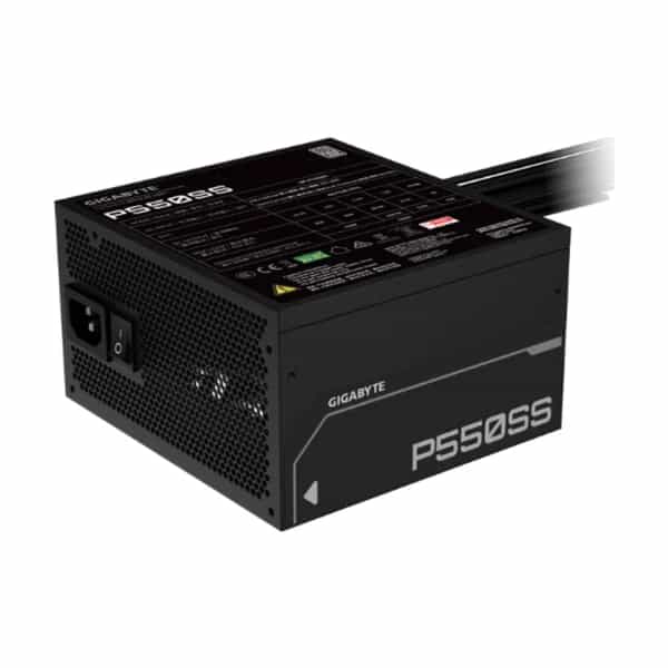Fuente Gigabyte 550W 80 Plus Silver ATX 3.1 Black