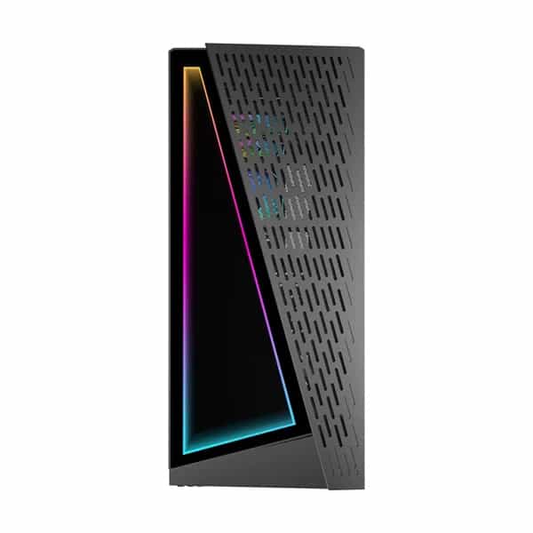 Gabinete GameMax Prism ATX con 3 ventiladores ARGB