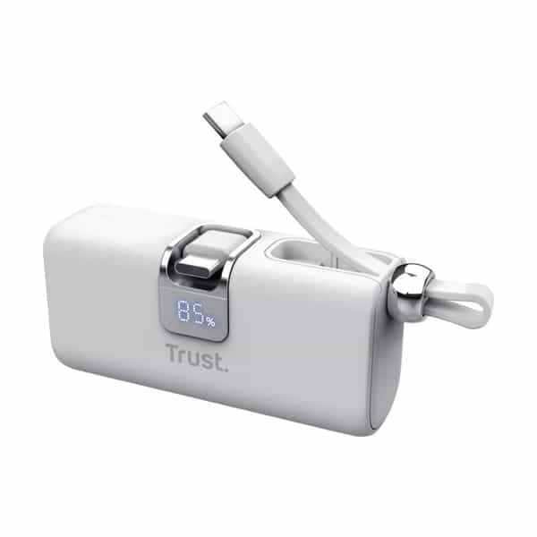 Powerbank Trust Pacto 5000 PD Pocket White
