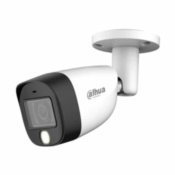 Cámara bullet HDCVI Dahua 2MP 2.8mm IR 20m IP67 Smart Dual Light DH-HAC-HFW1200CMP-IL-A-0280B-S6