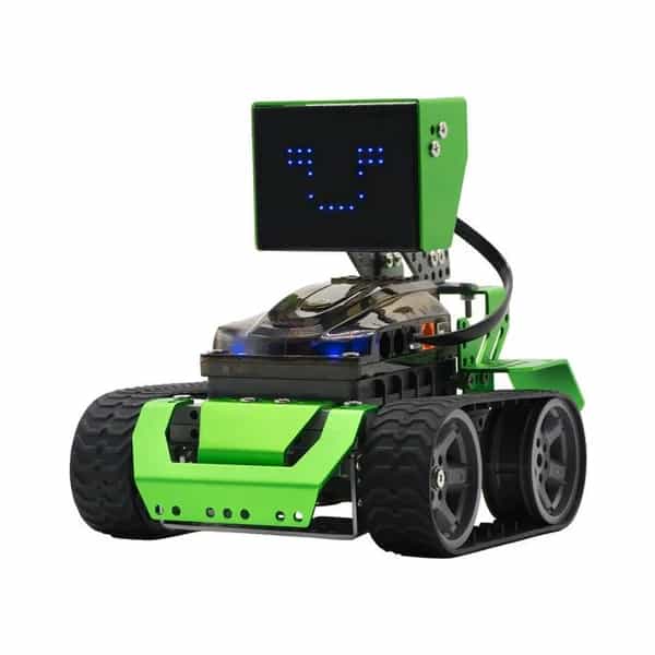 Robot educativo programable Robobloq Qoopers para ensamblar, con batería recargable (en inglés)