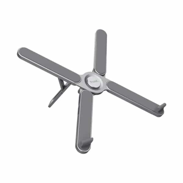 Soporte plegable para laptop Trust Macy de aluminio