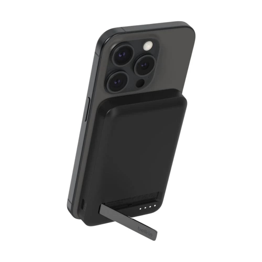 Power bank Belkin Qi2 15W 5.000 mAh con stand Black BPD006BTBK