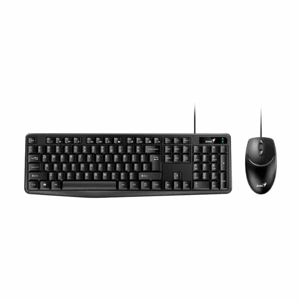 Teclado y Mouse con Cable Genius KM-170 Negro