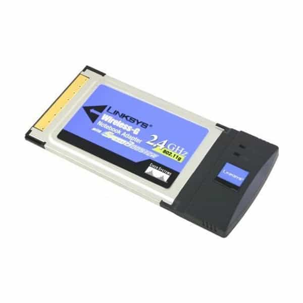 Placa de red PCMCIA Linksys WPC54G