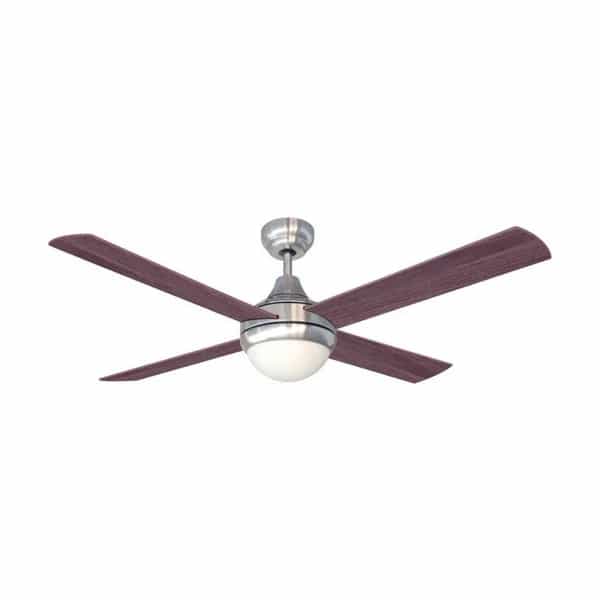 Ventilador de techo Liliana 4 aspas 5 velocidades 1.20m 80W con luz VTHM314