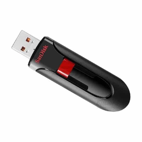 Pendrive SanDisk Cruzer Glide 32 GB USB 3.0 negro y rojo SDCZ600-032G-G35