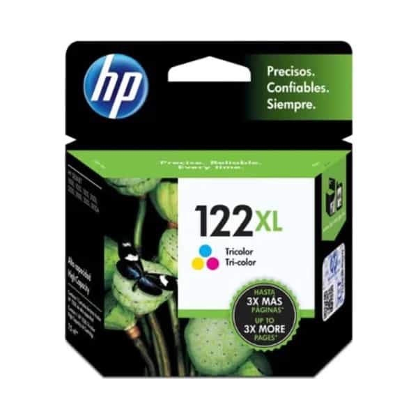 Cartucho de tinta HP 122XL Tricolor CH564HL