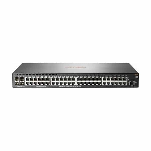 Switch Aruba 2930F 48G 4 SFP full administrable 48 puertos JL260A