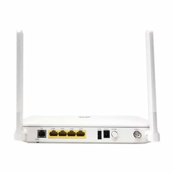 ONU GPON Huawei EG8147X6-10 WiFi 6 dual band 4 Ethernet 1 CATV 1 USB 1 POT