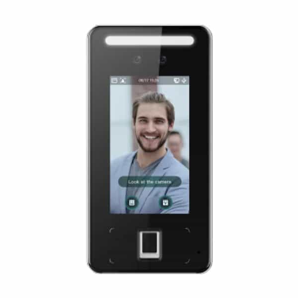 Control de acceso facial Dahua RFID, PIN y huella 6000 usuarios IP65 DHI-ASI6214J-MFW