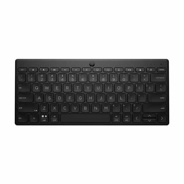 Teclado Inalámbrico Compacto HP 350 Multi Dispositivos Negro 692S8AA