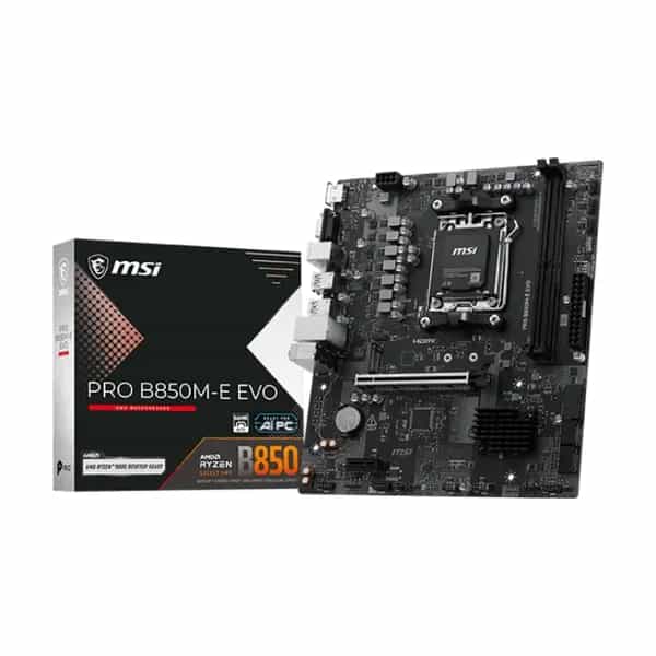 Motherboard MSI PRO B850M-E EVO DDR5 AM5 (Serie 7000/8000/9000)