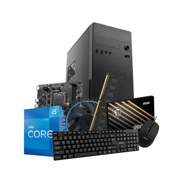 PC Kelyx Intel Core i5-12400 16GB SSD 480GB (MSI) sin sistema operativo