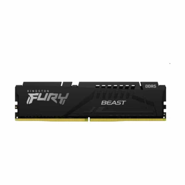Memoria DDR5 16GB Kingston 6400MHZ CL32 Fury Beast Black