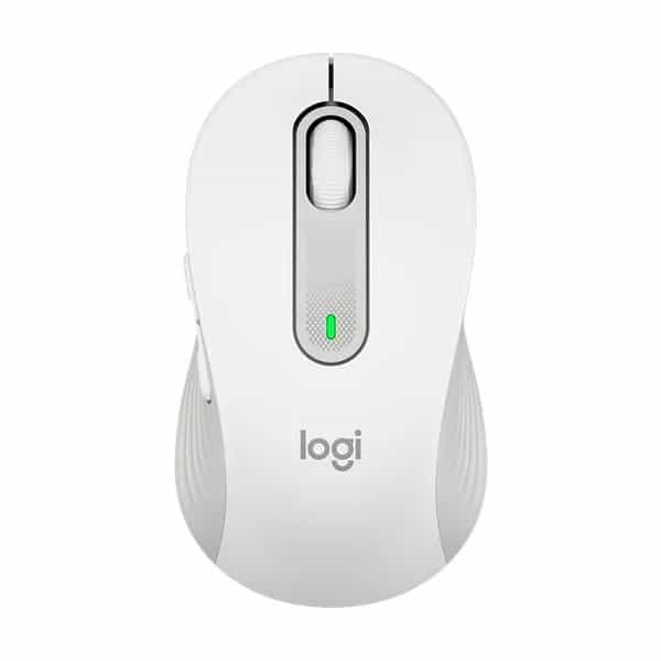 Mouse inalámbrico Logitech Signature M650 L silencioso blanco 910-006233