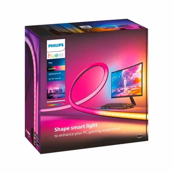 Tira de luz Philips Hue Gradient PC Strip 32-34" EU