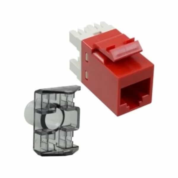 Jack RJ45 CommScope SL110 Cat6 rojo