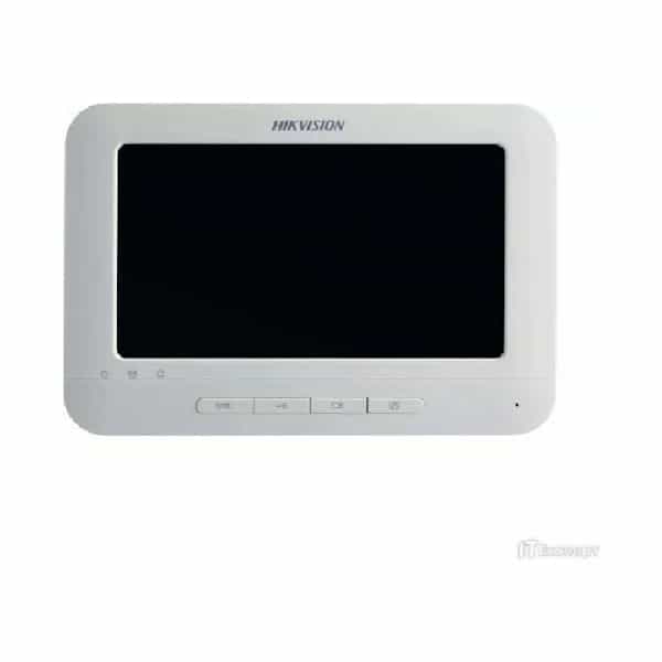Pantalla para videoportero analógico de edificios Hikvision 7" DS-KH3200-L
