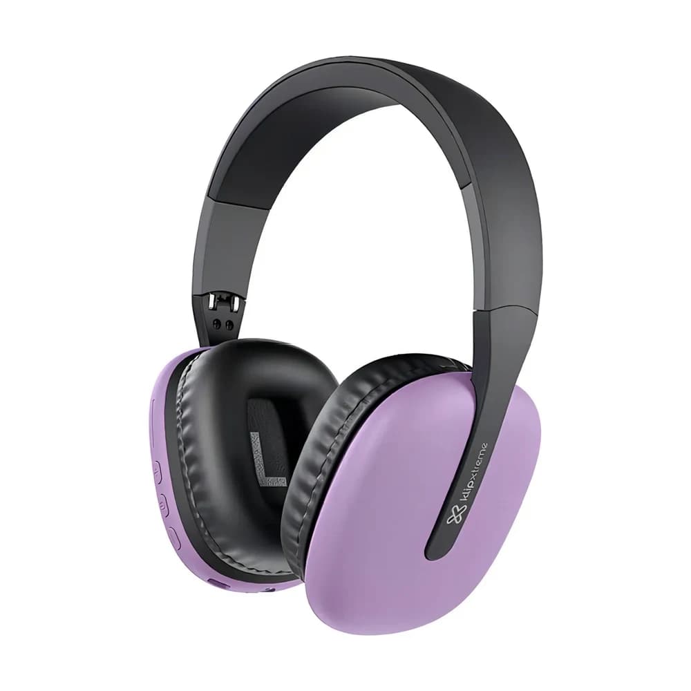Auricular vincha inalámbrico Klip Xtreme KWH-010PR 25 horas plegable Púrpura