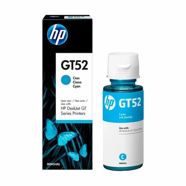 Botella de Tinta HP GT52 Cian