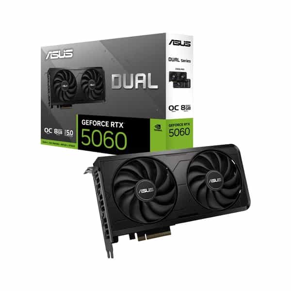 Placa de Video ASUS NVIDIA GeForce DUAL RTX5060 O8